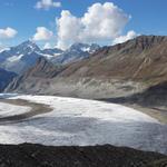 Blick auf den Gornergletscher