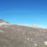 Breitbildfoto aufgenommen auf dem Grenzgletscher