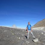 wir sind auf dem Grenzgletscher