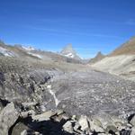 Blick auf den Gornergletscher