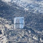 Blick zurück zur Monte Rosa Hütte