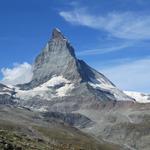 der auf der ganzen Welt bekannte Matterhorn