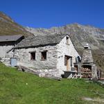 ...für die Casi Hütte. Eine ehemalige Alphütte wurde für Wanderer und Touristen umgebaut