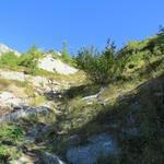 ...und zwar in Form von einem steilen Bergweg