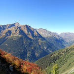 Blick ins Val Formazza und zum Monte Giove