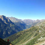 schönes Breitbildfoto mit Blick ins Val Formazza. Bei Breitbildfotos nach dem anklicken, immer noch auf Vollgrösse klicken
