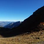 ...erreichen wir danach die Wasserscheide der Guriner Furka 2323 m.ü.M.