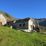 die Casi Hütte gehört der Capanna Grossalp und kann jederzeit gemietet werden