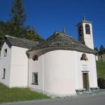 das kleine Dorf von Campo, besitzt 3 Kirchen! direkt bei der Locanda das Oratorium Vergine Addolorata