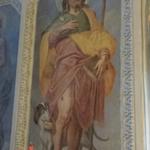die Kirche San Bernardo von Campo, mit seinen Fresken...