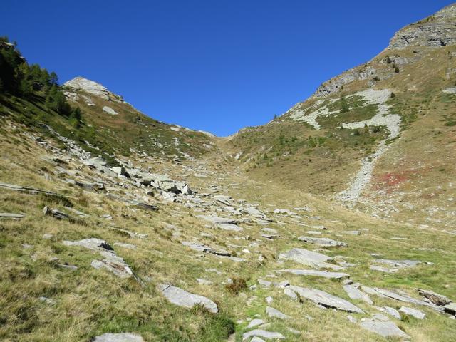 Blick zurück zum Passo della Cavegna