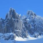 Blick hinauf zum Gross Spannort