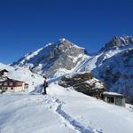 wir laufen zurück zur Bergstation Fürenalp