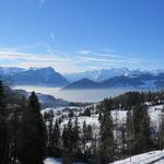 schöner Blick Richtung Vierwaldstättersee. Gut ersichtlich der Stoss