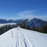 einfach traumhaft schön diese Schneeschuhtour auf den Wildspitz