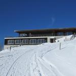 ... erreichen wir den Wildspitz mit seinem Bergrestaurant 1579 m.ü.M.