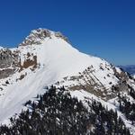 Blick zum Stockhorn. Dort hinauf sind wir auch schon gewandert