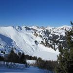 Blick hinunter zum Oberstockensee