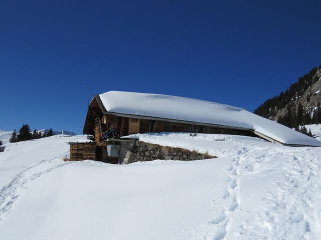 nach dem Mittagessen verlassen wir die Oberstockenalp...