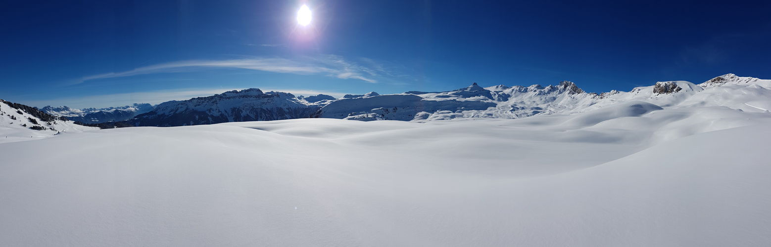 sehr schönes Breitbildfoto aufgenommen auf der Alp Schwizerböden