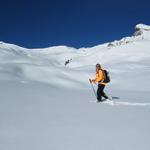 das ist Schneeschuhlaufen in seiner schönsten Form