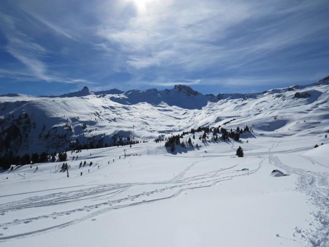 Blick zurück Richtung Spitzmeilen