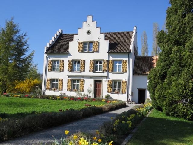 das kleine Klostergebäude des Heiligen St.Othmar...