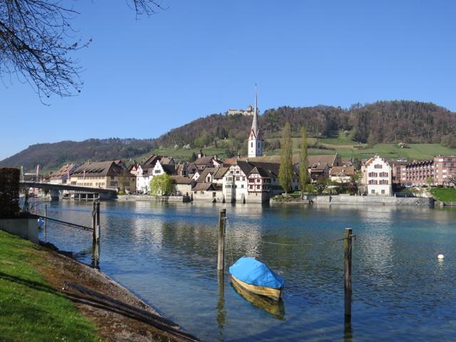 ...Richtung Stein am Rhein unter die Füsse...