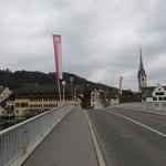 Start der heutigen Etappe vom Bodensee Rundweg ist Stein am Rhein