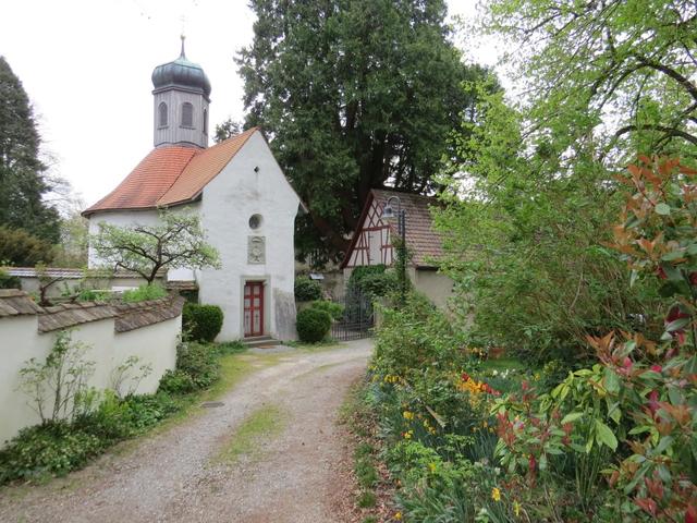 die Blasiuskapelle in Kattenhorn
