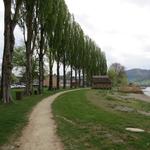 an der Seepromenade von Wangen...