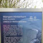 ...führt uns der Bodensee Rundweg durch das UNESCO Welterbe Gebiet Wangen - Hinterhorn