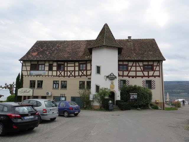 in Horn im Restaurant Schlössli legen wir wieder eine Kaffeepause ein