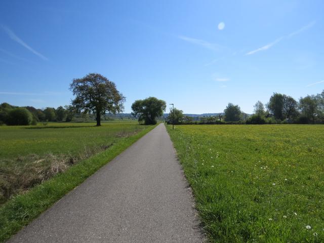 auf dem Weg nach Markelfingen