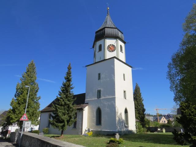 die schöne St.Laurentius Kirche von Markelfingen