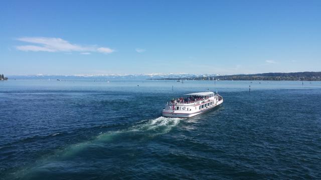 auch wir werden sicher bei unserer Bodensee Rundwegwanderung das Schiff benutzen