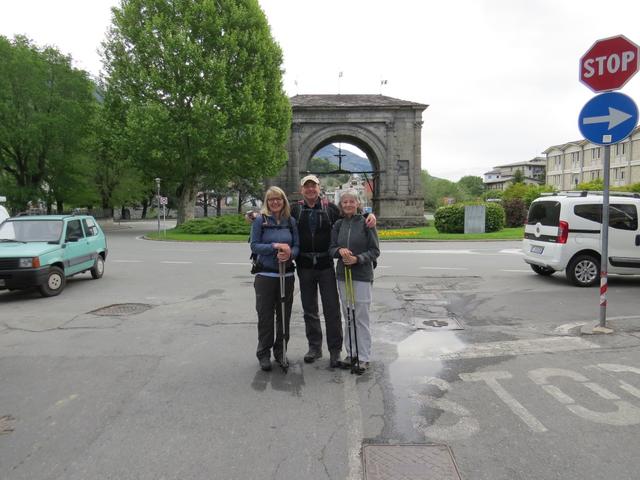 unsere Österreichischen Pilgerfreunde Hannelore & Erich und meine Maus