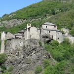 der Castello di Quart. Der Name Quart leitet sich vom romanischen ab und bedeutete der vierte Meilenstein von Aosta aus