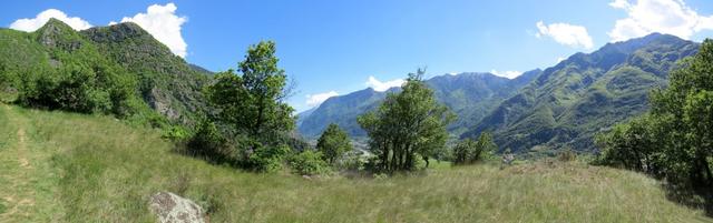 schönes Breitbildfoto aufgenommen auf dieser grandiose natürliche Aussichtsterrasse