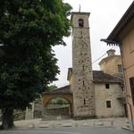 bei der schönen Kirche San Lorenzo von Settimo Vittone