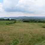 schönes Breitbildfoto mit Blick auf den Lago di Viverone
