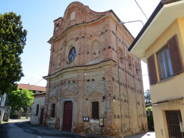 der Oratorio San Rocco in Roppolo