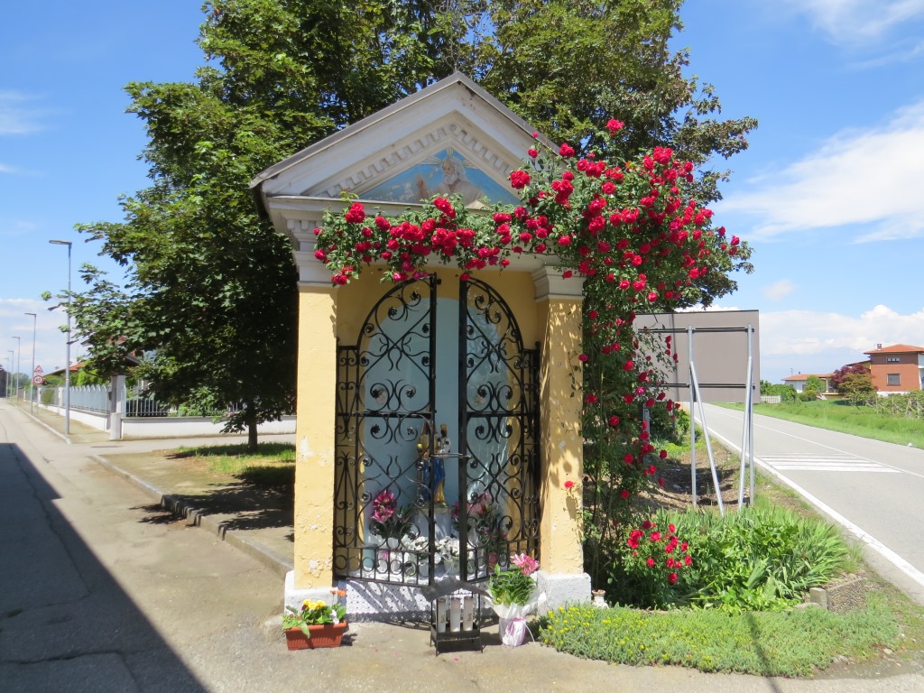 einfach schön Bildstock mit Rosen