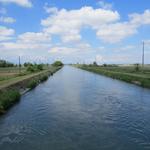 grosse und kleine Kanäle verteilen mit System das kostbare Wasser