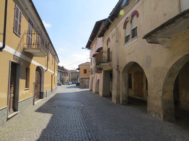 in San Germano Vercellese ist für heute fertig mit laufen