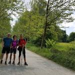 Evi und Andy begleiten uns auf der heutigen Etappe