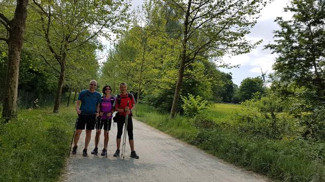 Evi und Andy begleiten uns auf der heutigen Etappe