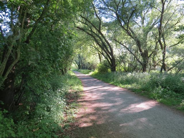 ...führt uns der Weg durch ein schönes Naturschutzgebiet