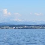 Blick vom Schiff aus, Richtung Säntis und den Churfirsten