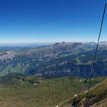 super schönes Breitbildfoto mit Blick ins Mittelland und in die Schwyzer Bergen